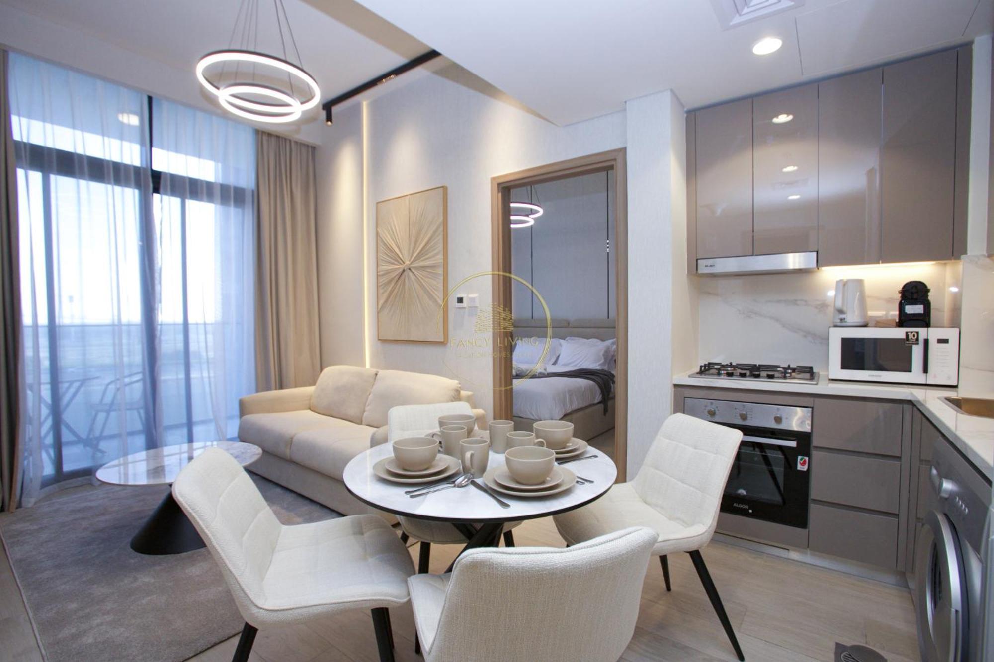 Standard 2Bhk Located In Azizi Riviera 46 Dubái Exterior foto