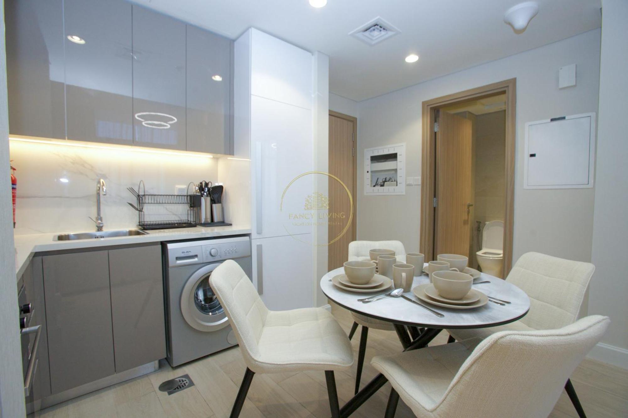 Standard 2Bhk Located In Azizi Riviera 46 Dubái Exterior foto