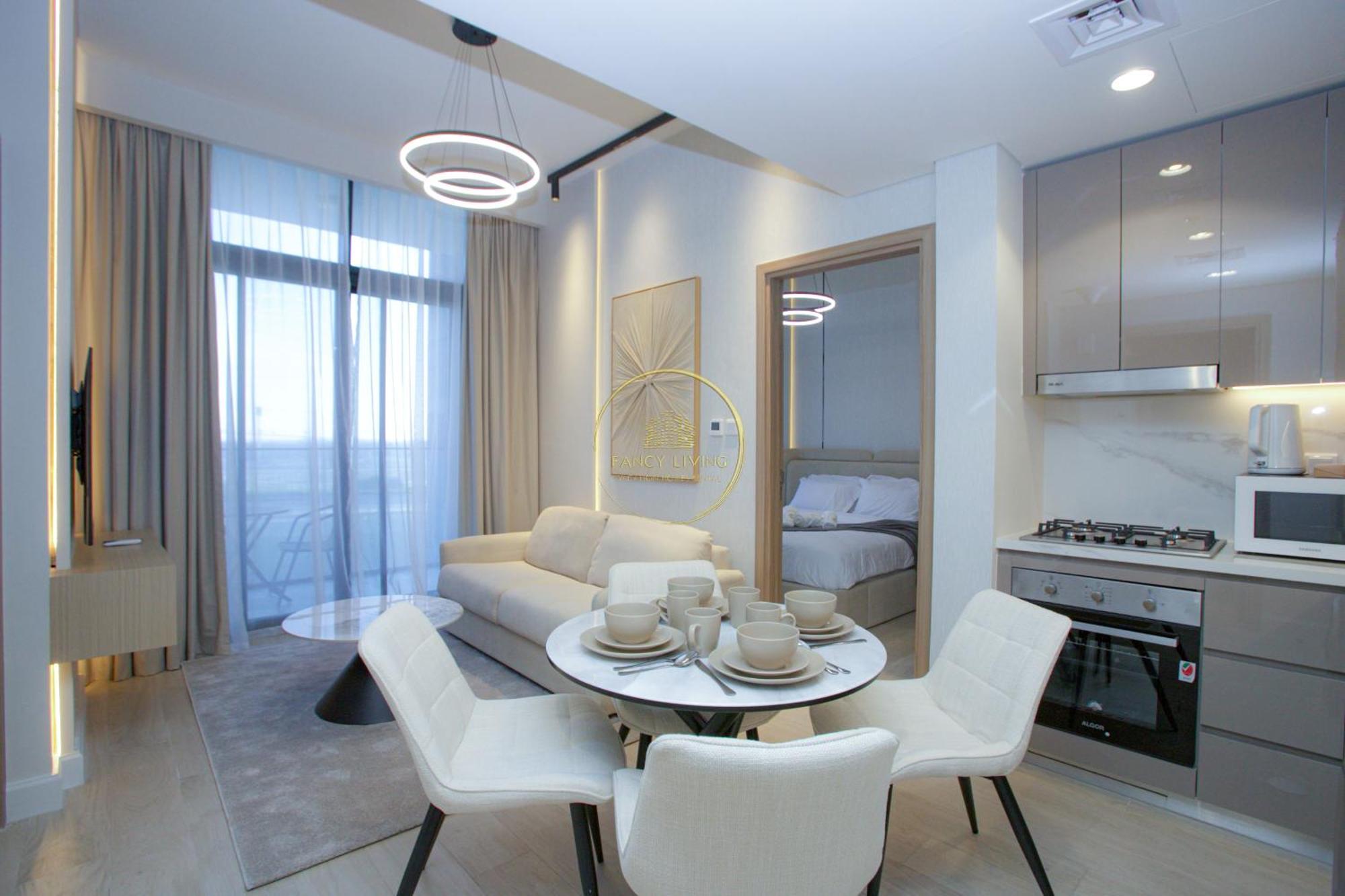 Standard 2Bhk Located In Azizi Riviera 46 Dubái Exterior foto